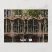 Casa Batllo - Antoni Gaudi, Barcelona Briefkaart (Voorkant)