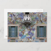 Casa Batllo - Antoni Gaudi, Barcelona Briefkaart (Voorkant / Achterkant)