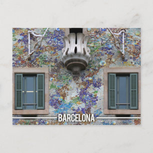 Casa Batllo - Antoni Gaudi, Barcelona Briefkaart