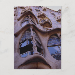 Casa Batllo, Barcelona, Spanje Briefkaart