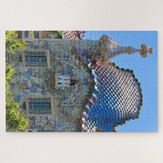 Casa Batllo, Barcelona, Spanje Legpuzzel (Horizontaal)
