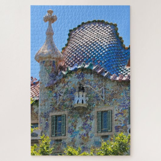 Casa Batllo, Barcelona, Spanje Legpuzzel (Verticaal)