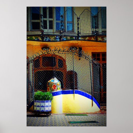 Casa Batllo Barcelona Spanje Poster (Voorkant)