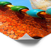 Casa Batllo Barcelona Spanje Poster (Hoek)