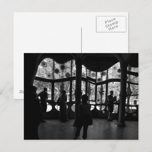 Casa Batllo Shadows Briefkaart (Voorkant / Achterkant)