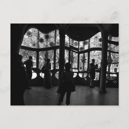 Casa Batllo Shadows Briefkaart (Voorkant)