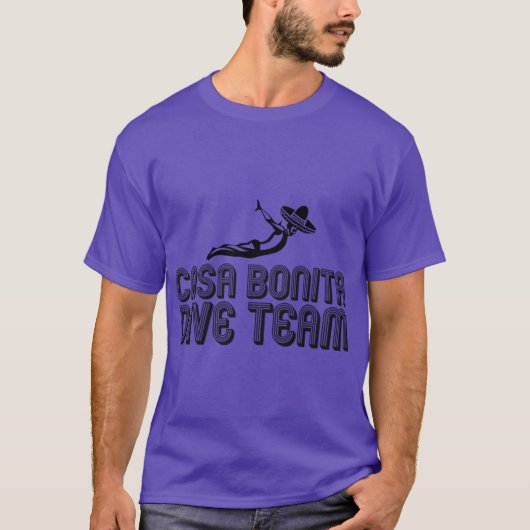 Casa Bonita Duikteam T-shirt (Voorkant)