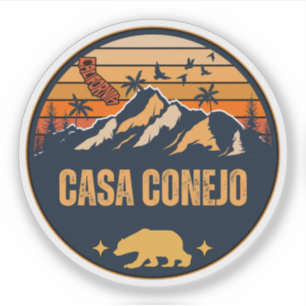 Casa Conejo, Californië Sticker