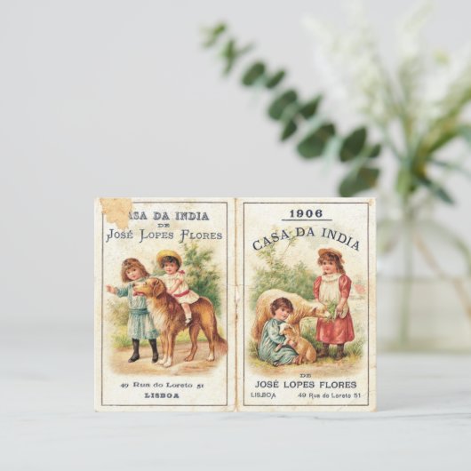 Casa Da India Briefkaart (Staand voorkant)