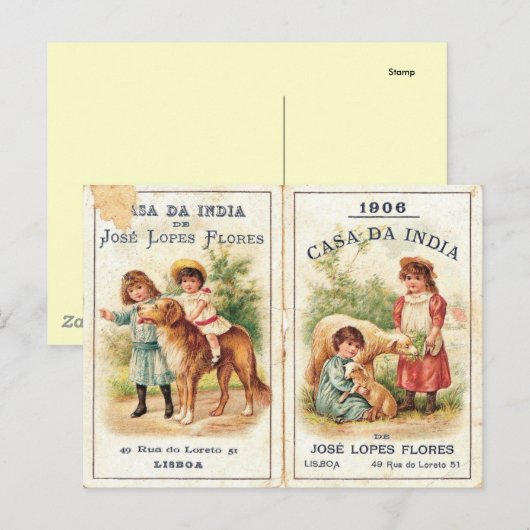 Casa Da India Briefkaart (Voorkant / Achterkant)