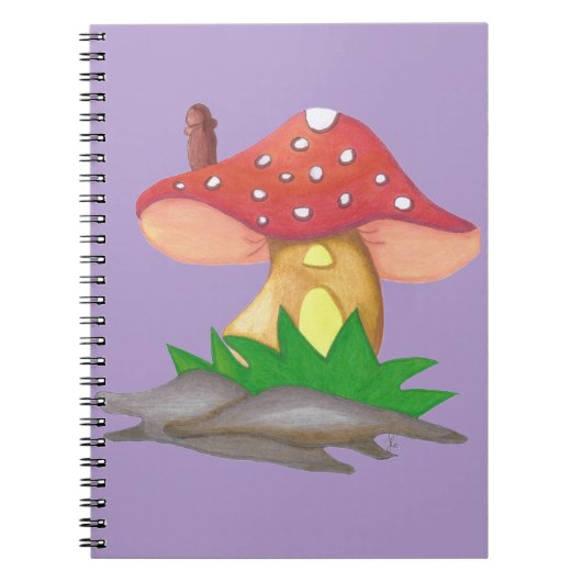 Casa de Cogumelo Notitieboek (Voorkant)