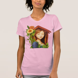 Casa de flores y amor t-shirt