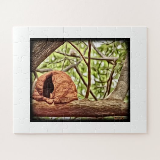 Casa de João de barro Legpuzzel (Horizontaal)