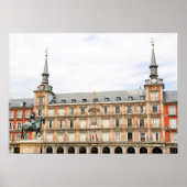 Casa de la Panaderia, Plaza Mayor, Madrid Poster (Voorkant)