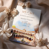 Casa de Pilatos Sevilla Spanje Save the Date Kaart