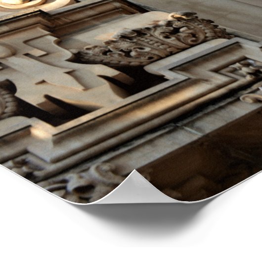 Casa del Prado, Balboa Park, San Diego, Californië Poster (Hoek)