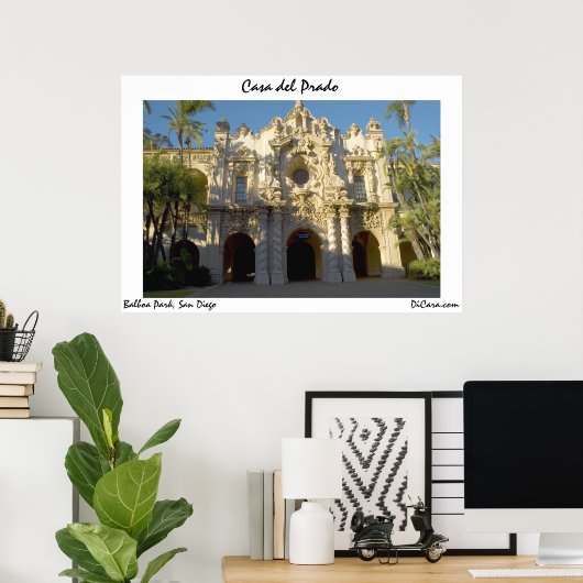 Casa del Prado Poster (Thuiskantoor)