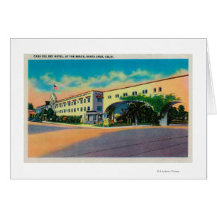 Casa Del Rey Hotel bij de Beach, Santa Cruz