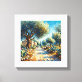 Casa di Campagnia Siciliana 2 van 3 Canvas Afdruk (Voorkant)