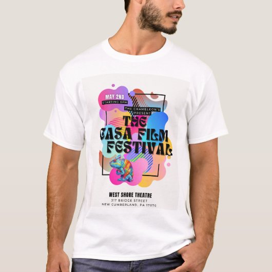 Casa Film Festival Shirt 2024 (Voorkant)