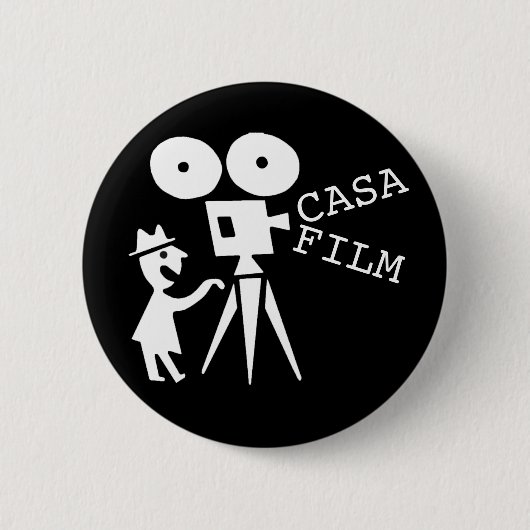 casa film-knop ronde button 5,7 cm (Voorkant)