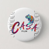 CASA Film Pin Ronde Button 5,7 Cm (Voorkant)