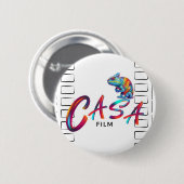 CASA Film Pin Ronde Button 5,7 Cm (Voorkant /achterkant)