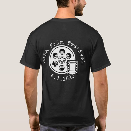 casa filmfestival t-shirt (Achterkant)