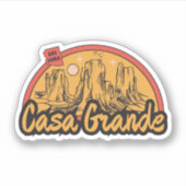 Casa Grande, Arizona Sticker (Voorkant)