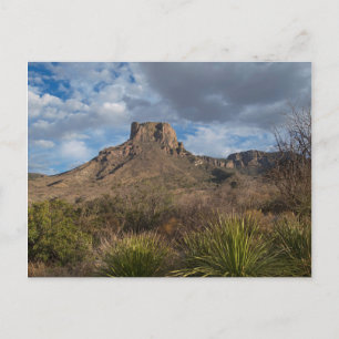Casa Grande Peak, Chisos Basin, Big Bend Briefkaart