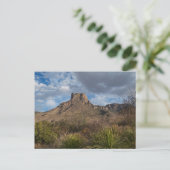 Casa Grande Peak, Chisos Basin, Big Bend Briefkaart (Staand voorkant)