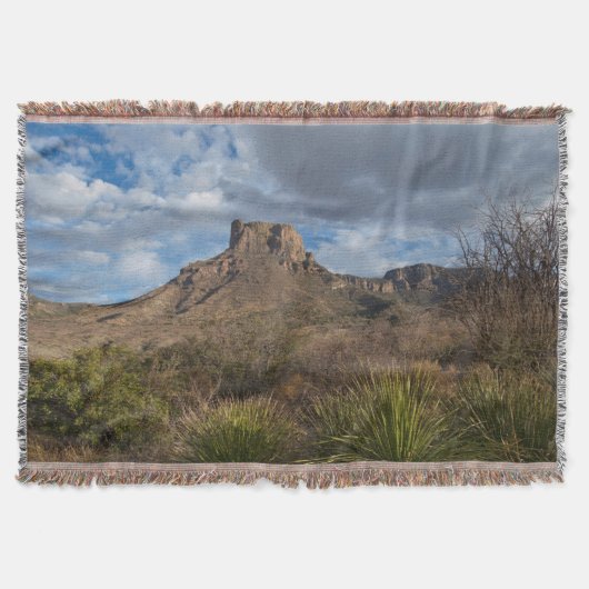 Casa Grande Peak, Chisos Basin, Big Bend Deken (Voorkant)