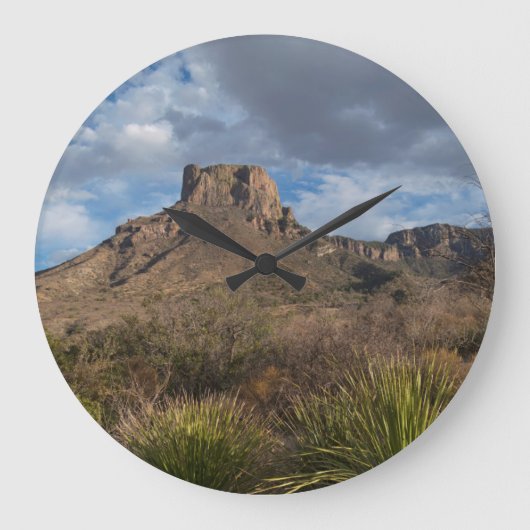 Casa Grande Peak, Chisos Basin, Big Bend Grote Klok (Voorkant)