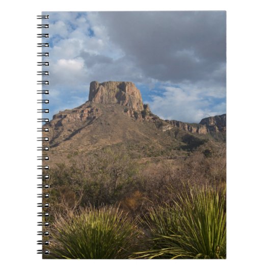 Casa Grande Peak, Chisos Basin, Big Bend Notitieboek (Voorkant)