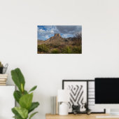 Casa Grande Peak, Chisos Basin, Big Bend Poster (Thuiskantoor)