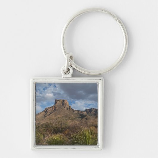 Casa Grande Peak, Chisos Basin, Big Bend Sleutelhanger (Voorkant)