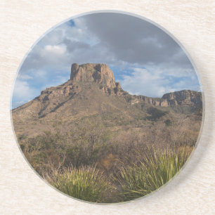 Casa Grande Peak, Chisos Basin, Big Bend Zandsteen Onderzetter