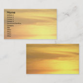 Casa Grande ruins bij zonsondergang, Coolidge, Ari Visitekaartje (Voorkant / Achterkant)