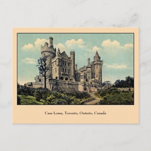  Casa Loma, Toronto, Canada Briefkaart (Voorkant)