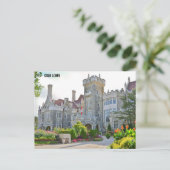 CASA LOMA, TORONTO, CANADA BRIEFKAART (Staand voorkant)