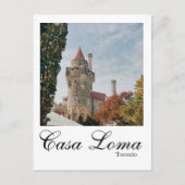 Casa Loma Toronto Canada Briefkaart Reis (Voorkant)