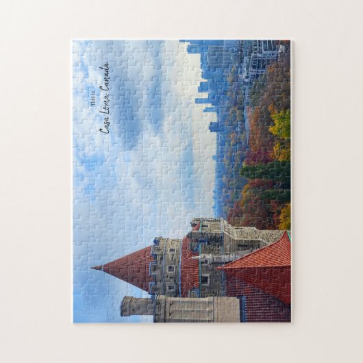 Casa Loma Uitzicht, Toronto, Canada Legpuzzel (Verticaal)