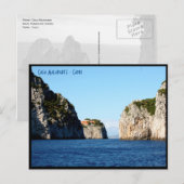Casa Malaparte - Capri, Napels, Italië Briefkaart (Voorkant / Achterkant)
