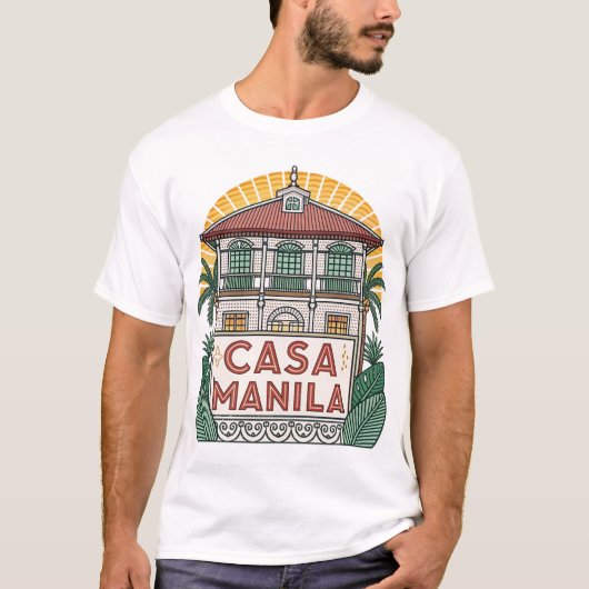 CASA MANILA T-SHIRT (Voorkant)