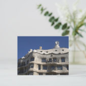 Casa Milà, Barcelona Briefkaart (Staand voorkant)