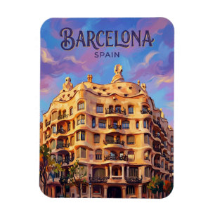 Casa Milà (La Pedrera) Spanje Magneet