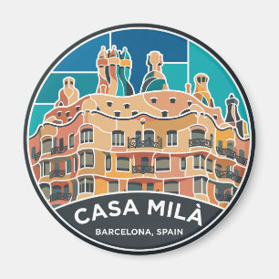 Casa Milà Spanje Magneet