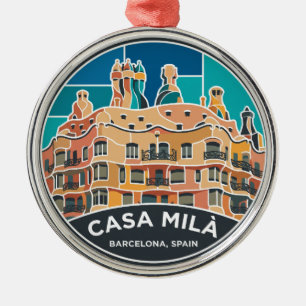 Casa Milà Spanje Metalen Ornament