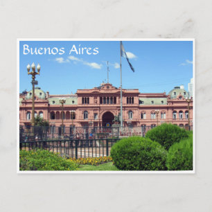 casa rosada briefkaart