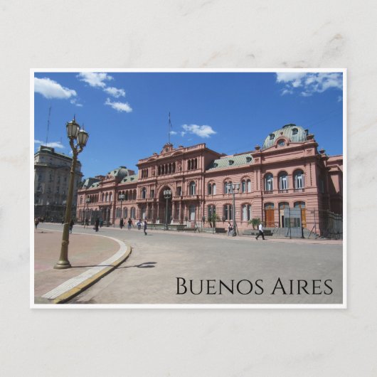 casa rosada buenos aires briefkaart (Voorkant)